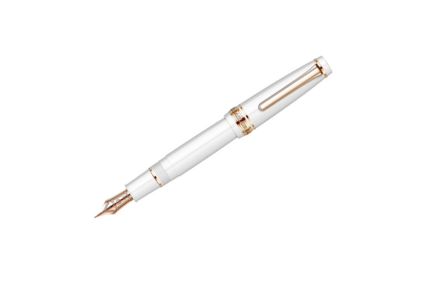 Sailor - Professional Gear Regular | White - Pink Gold Trim | Sailor - Professional Gear Regular | White - Pink Gold Trim |