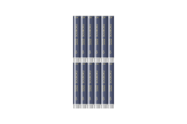 Sailor Pigment Souboku Blue-Black | Permanent | - Ink Cartridges (12)