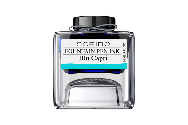 Scribo Blu Capri - Bottled Ink 90 ml