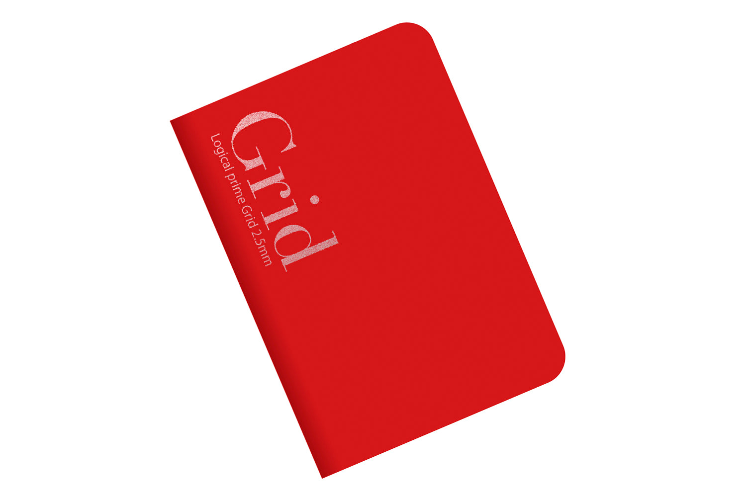 Taccia Logical Prime Grid - Red Notebook